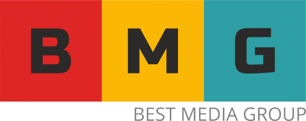 Логотип компании Best Media Group