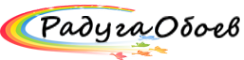 Логотип компании Радуга обоев